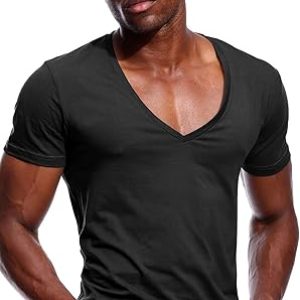 Black Plain Tshirts